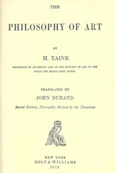Обложка книги "Философия искусства"