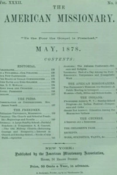 Обложка книги "Американский миссионер — Том 32, № 05, май 1878"