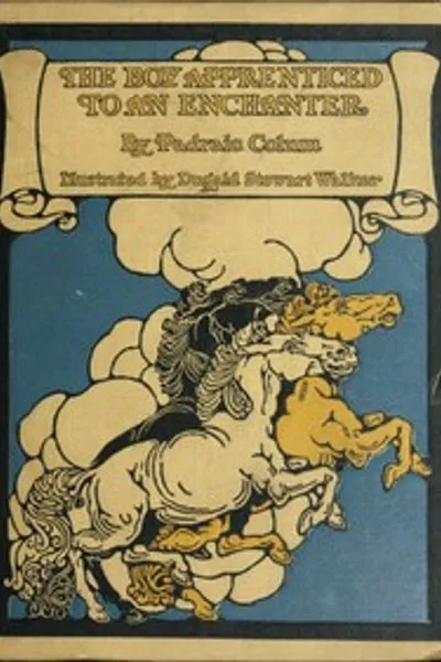 Обложка книги "Мальчик, обученный чародеем"