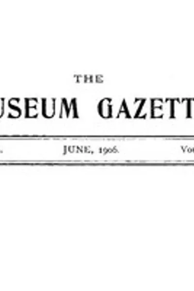 Обложка книги "Газета Хаслемерского музея. Том 1, № 2, июнь 1906: Журнал объективного образования и полевых исследований"