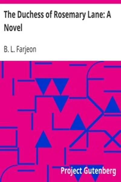 Обложка книги "Герцогиня Розмарин-лейн. Роман"