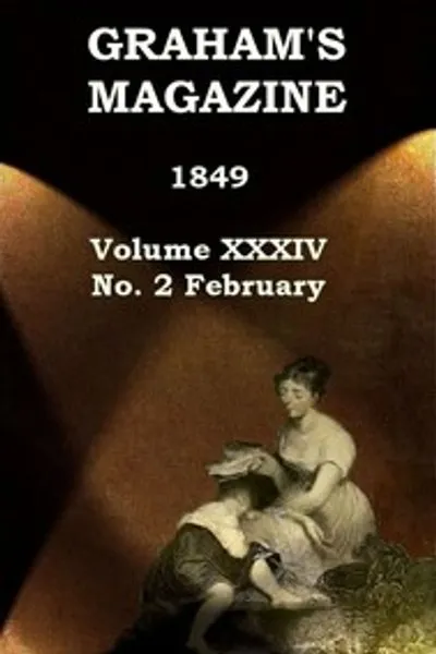 Обложка книги "Журнал Грэма, Том XXXIV, № 2, февраль 1849"