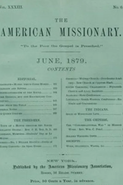 Обложка книги "Американский миссионер — Том 33, № 06, июнь 1879"