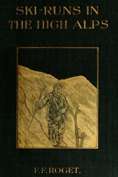 Обложка книги "Лыжные трассы в Высоких Альпах"