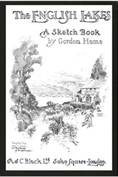 Обложка книги "Английские озёра: альбом эскизов"