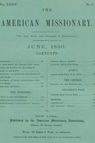 Обложка книги "Американский миссионер — Том 34, № 06, июнь 1880"