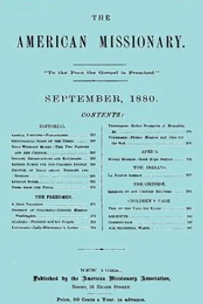 Обложка книги "Американский миссионер — Том 34, № 09, сентябрь 1880"