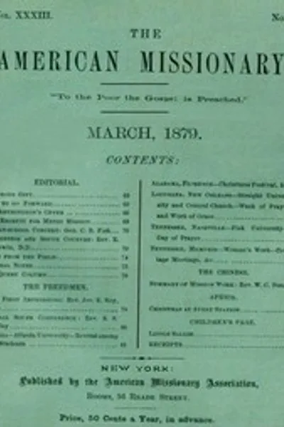 Обложка книги "Американский миссионер — Том 33, № 3, март 1879"