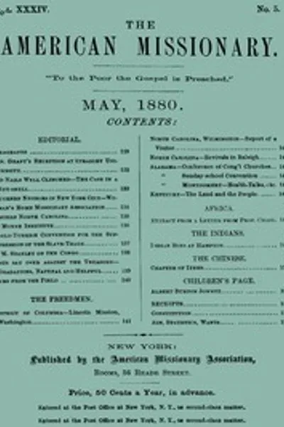 Обложка книги "Американский миссионер. Том XXXIV, № 5, май 1880"