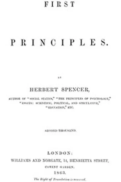 Обложка книги "Первые принципы"