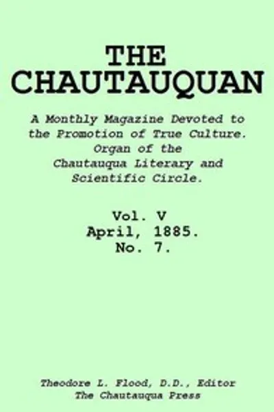 Обложка книги "Чаутокван, Том 05, апрель 1885"