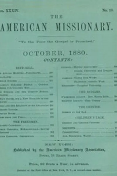 Обложка книги "Американский миссионер — Том 34, № 10, октябрь 1880"