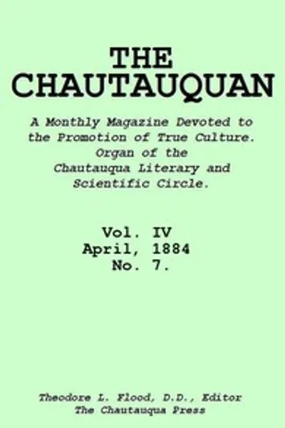 Обложка книги "Чаутокван. Том 04, апрель 1884, № 7"