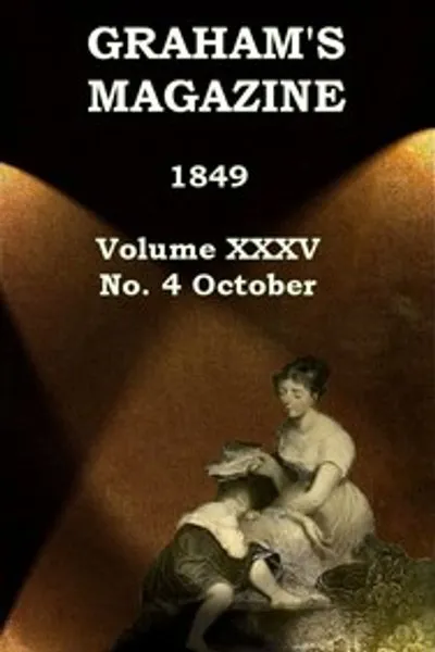 Обложка книги "Журнал Грэма, том XXXV, № 4, октябрь 1849"