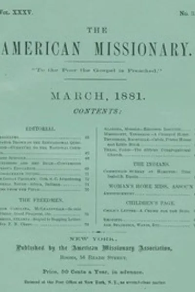 Обложка книги "Американский миссионер — Том 35, № 3, март 1881"