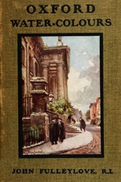 Обложка книги "Оксфордские акварели"