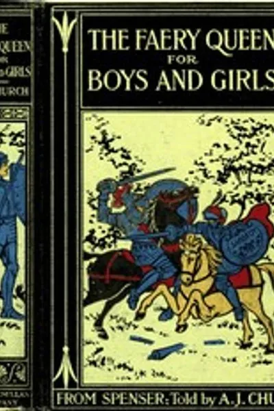 Обложка книги "Фея-королева и её рыцари. Пересказы из Эдмунда Спенсера"