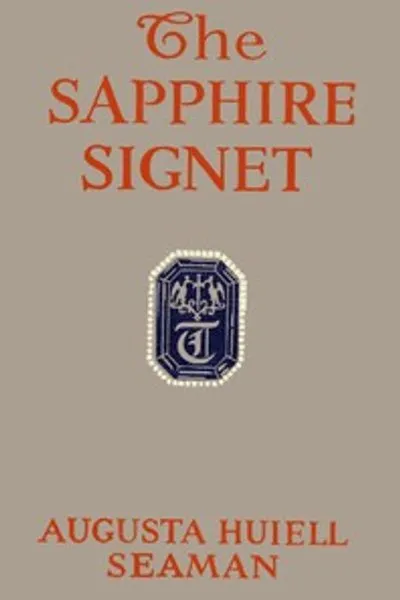 Обложка книги "Сапфировый перстень"