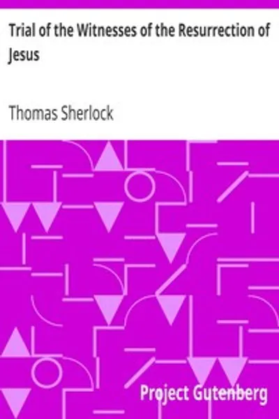 Обложка книги "Суд над свидетелями Воскресения Иисуса"