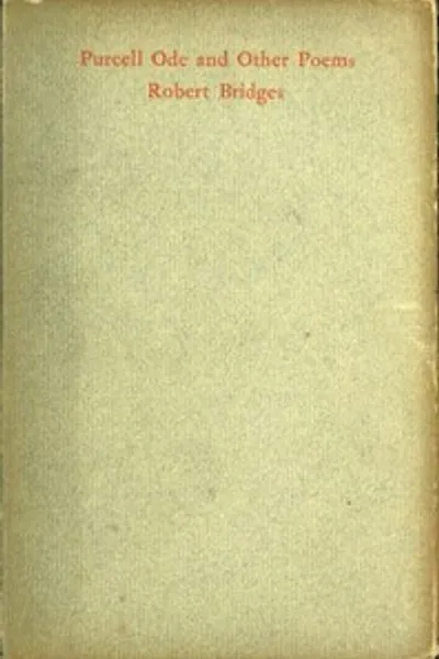 Обложка книги "Ода Пёрселлу и другие стихотворения"