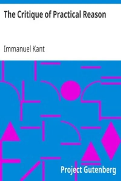 Обложка книги "Критика практического разума"