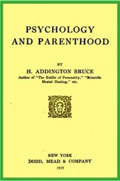 Обложка книги "Психология и родительство"