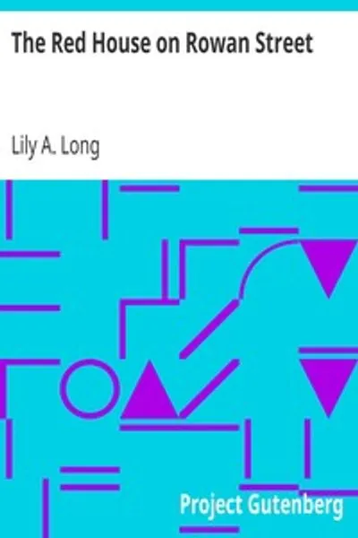 Обложка книги "Красный дом на Роуэн-стрит"