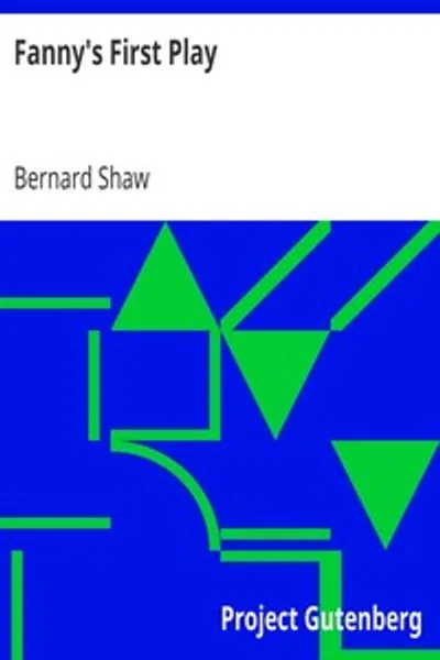 Обложка книги "Первая пьеса Фанни"