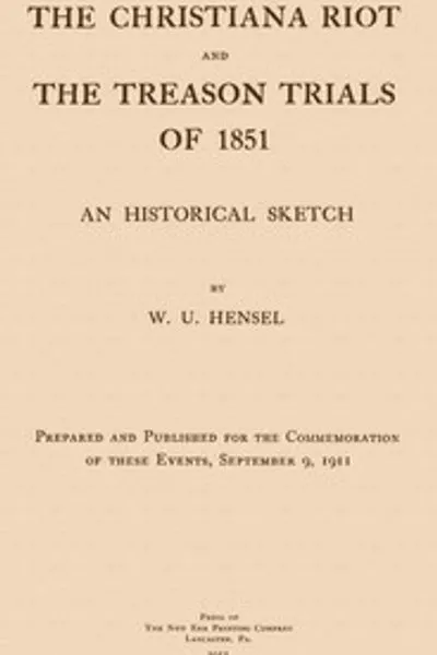 Обложка книги "Кристианский бунт и суды по делам о государственной измене 1851 года: исторический очерк"