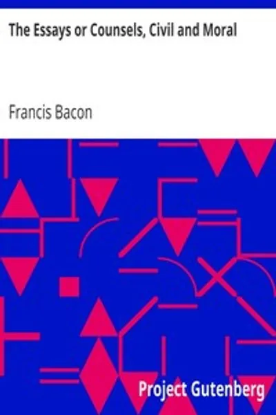 Обложка книги "Эссе или Наставления, Гражданские и Моральные"