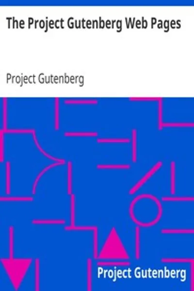 Обложка книги "Веб-страницы Проекта Гутенберг"