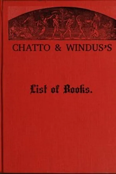 Обложка книги "Список книг Chatto & Windus, июль 1878"
