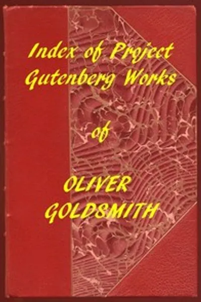 Обложка книги "Индекс произведений Оливера Голдсмита из проекта Gutenberg"