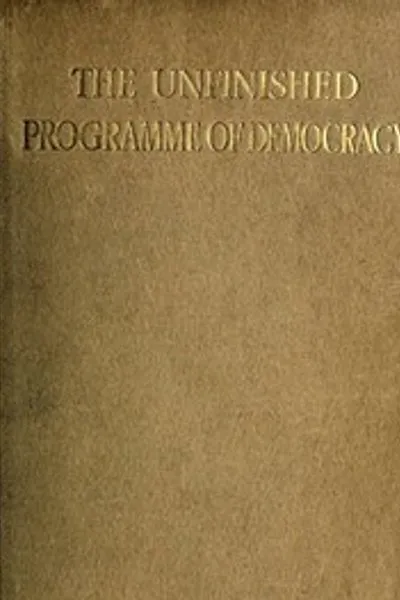 Обложка книги "Незавершенная программа демократии"