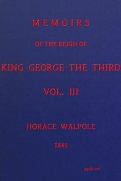 Обложка книги "Мемуары правления короля Георга III, том 3 (из 4)"