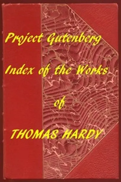 Обложка книги "Индекс произведений Томаса Гарди проекта Гутенберг"