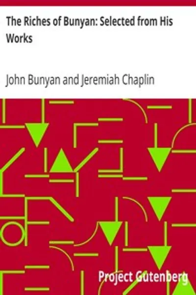 Обложка книги "Богатства Баньяна: Избранное из его трудов"