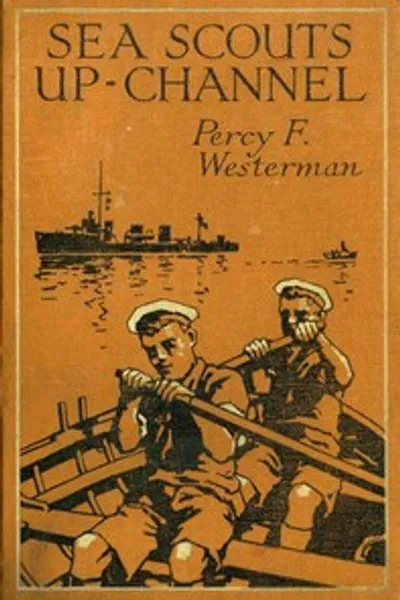 Обложка книги "Морские скауты вверх по каналу"