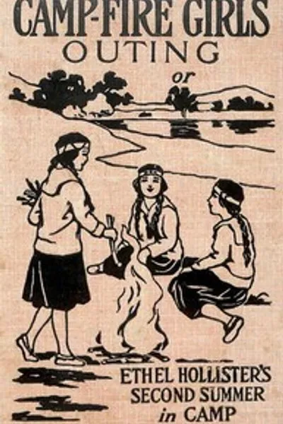 Обложка книги "Лагерные девочки: или Второе лето Этель Холлистер в лагере"