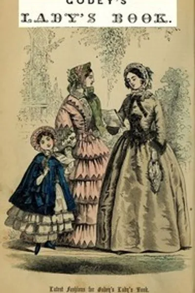 Обложка книги "Женский журнал Годея. Том 48, № 18, апрель 1854"
