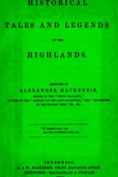 Обложка книги "Исторические сказания и легенды Шотландских гор"