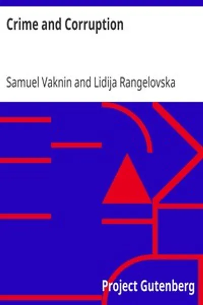 Обложка книги "Преступность и коррупция"