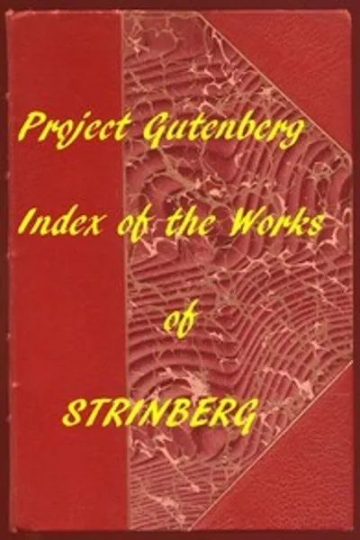 Обложка книги "Индекс произведений Августа Стриндберга из проекта Gutenberg"