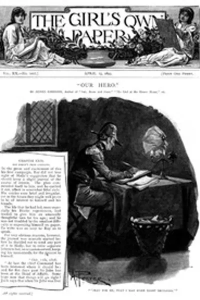 Обложка книги "Девочий собственный журнал. Том XX. № 1007. 15 апреля 1899"