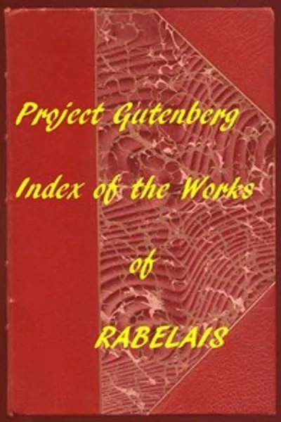 Обложка книги "Индекс произведений Рабле из проекта Gutenberg"