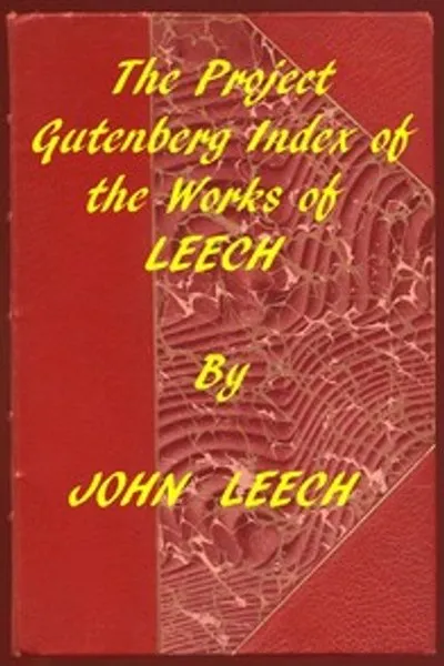 Обложка книги "Индекс произведений Джона Лича из проекта Gutenberg"