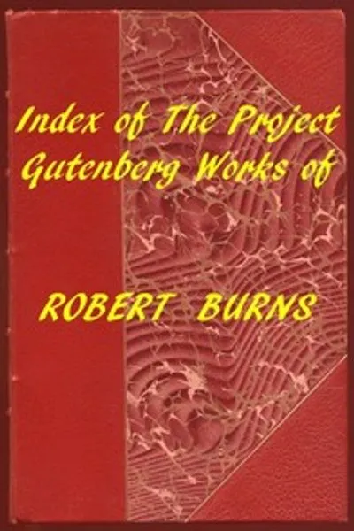 Обложка книги "Индекс произведений Роберта Бёрнса из проекта Gutenberg"