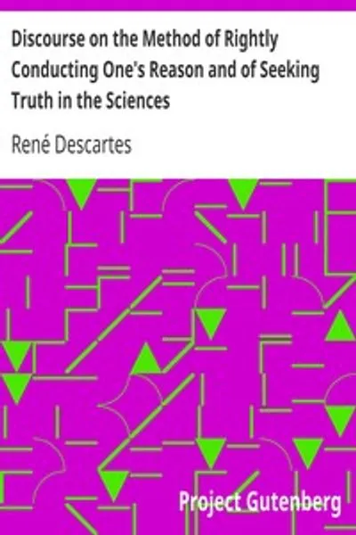 Обложка книги "Рассуждение о методе"