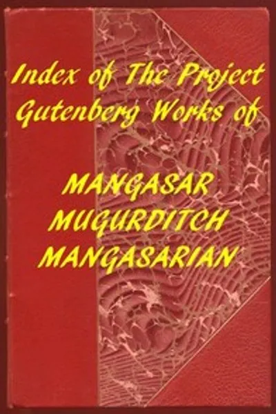 Обложка книги "Указатель произведений М. М. Мангасариана из Project Gutenberg"
