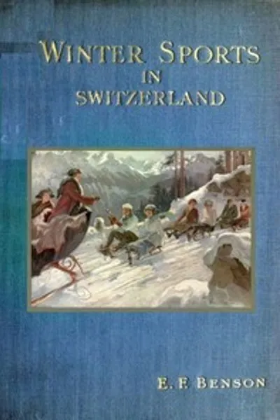 Обложка книги "Зимние виды спорта в Швейцарии"